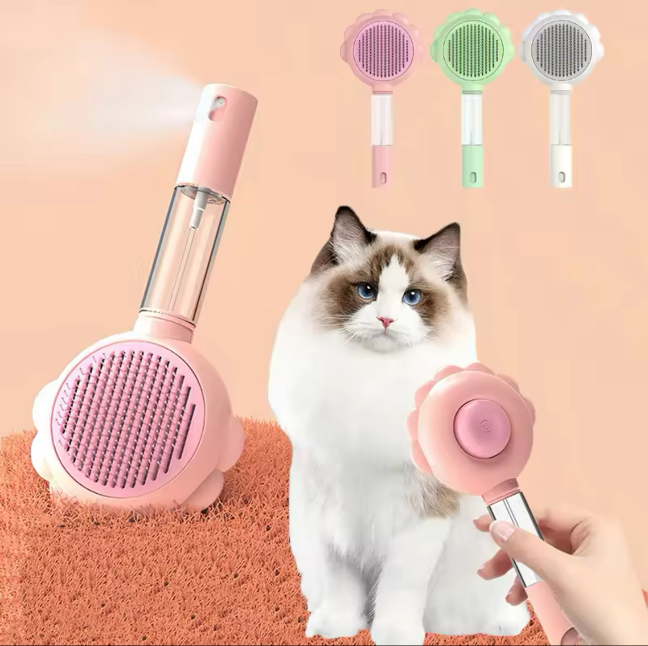 Cat Paw Spray Brush