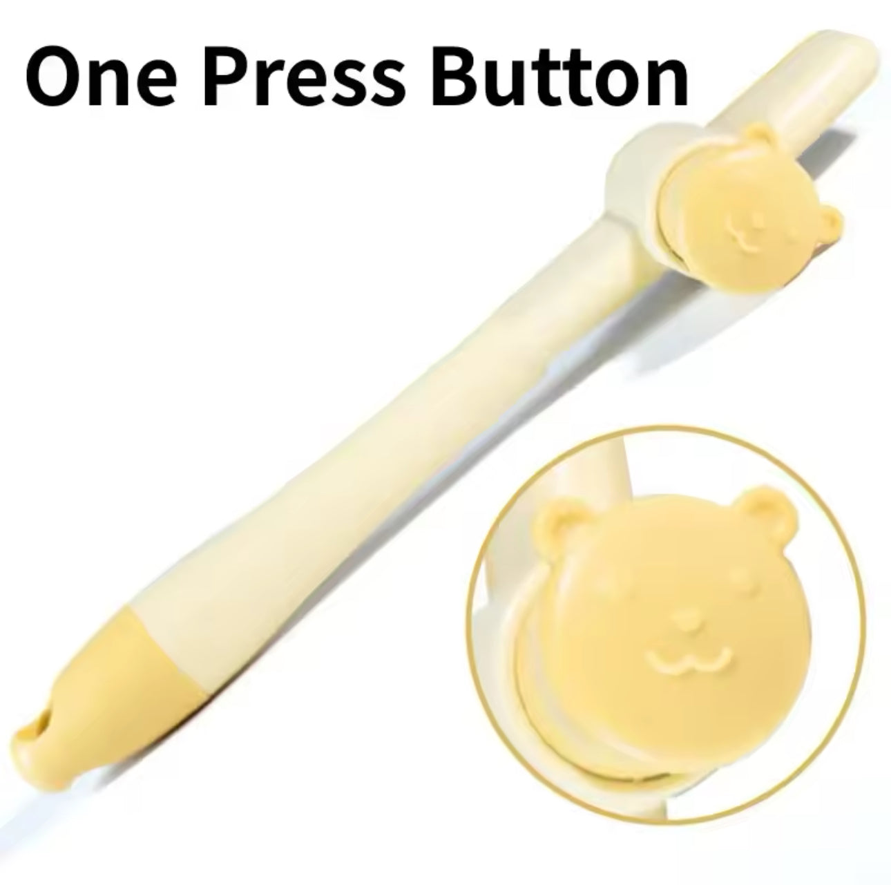 Comb Brush - Easy Cleaning Button