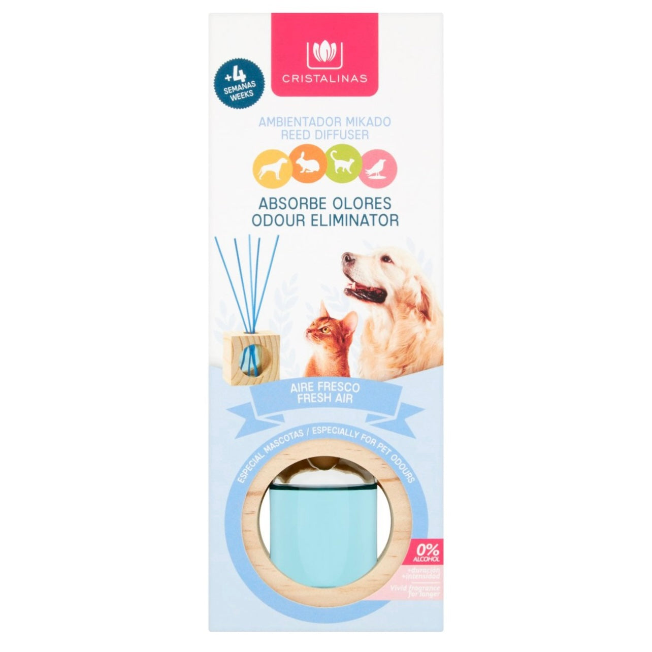 Pet Friendly Odour Eliminator Reed Diffuser 30ml