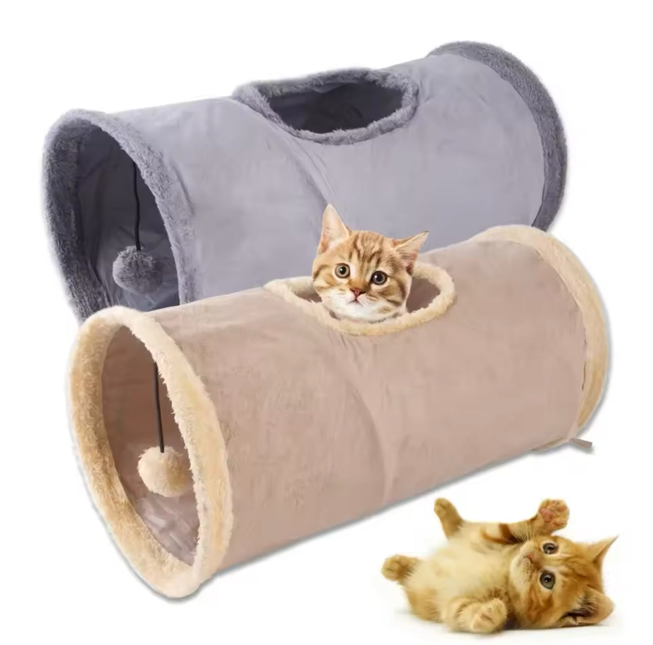 Cat Tunnel Soft Fabric Collapsible