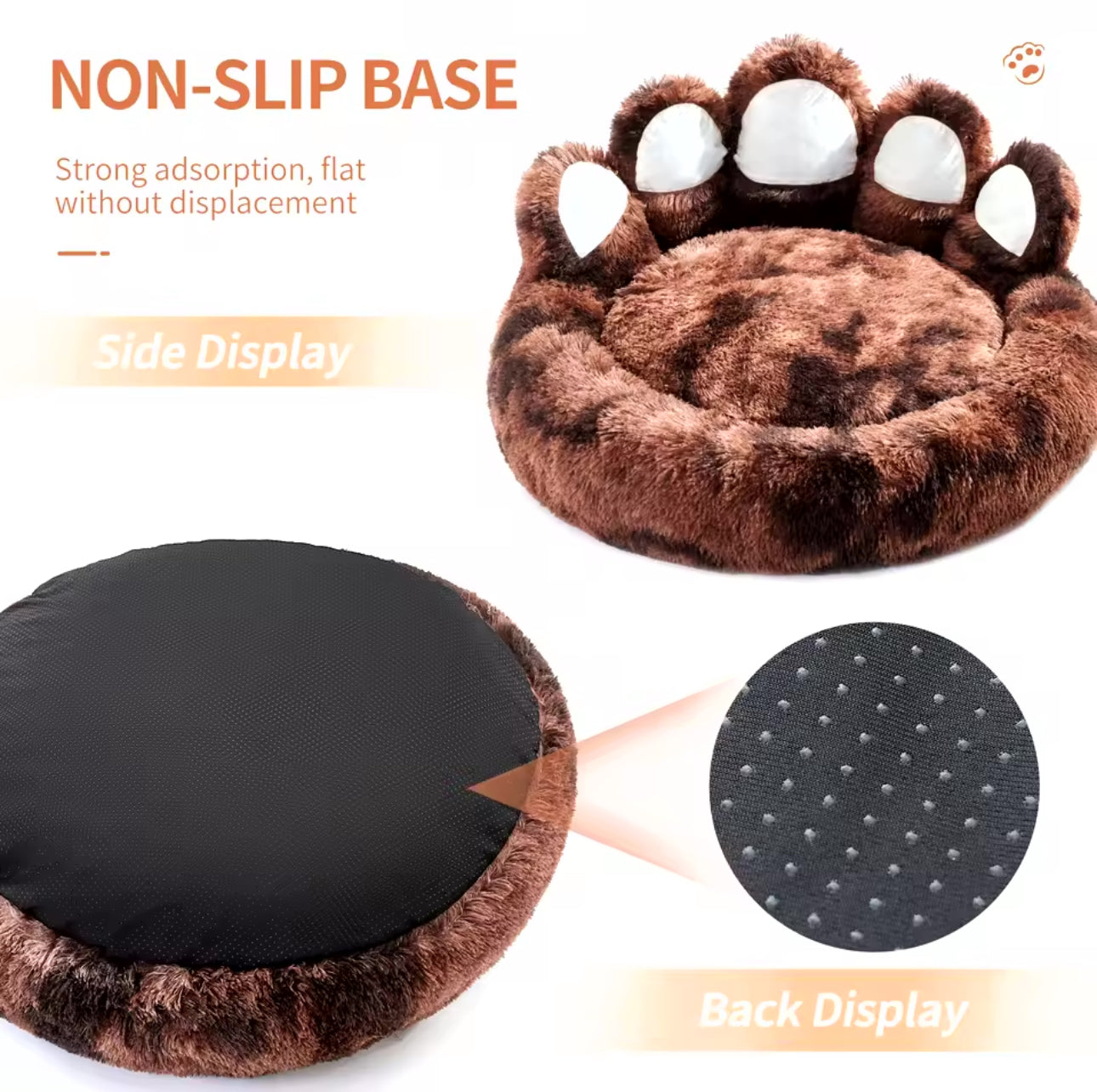 Bear Paw Cat Bed (Medium)