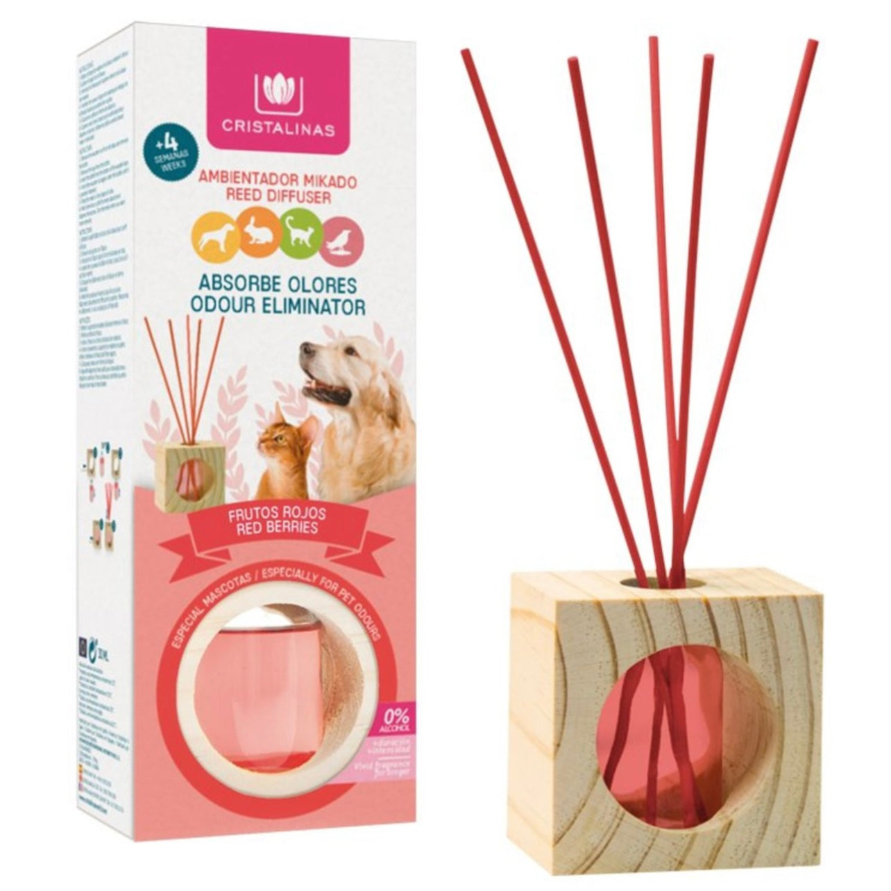 Pet Friendly Odour Eliminator Reed Diffuser 30ml