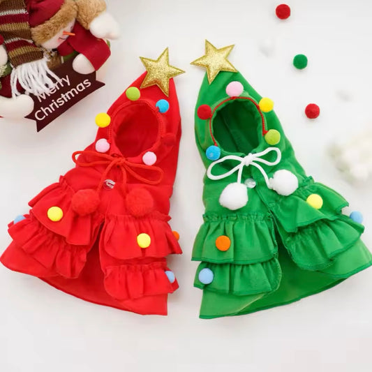 Festive Tree Costume For Pets (Small)