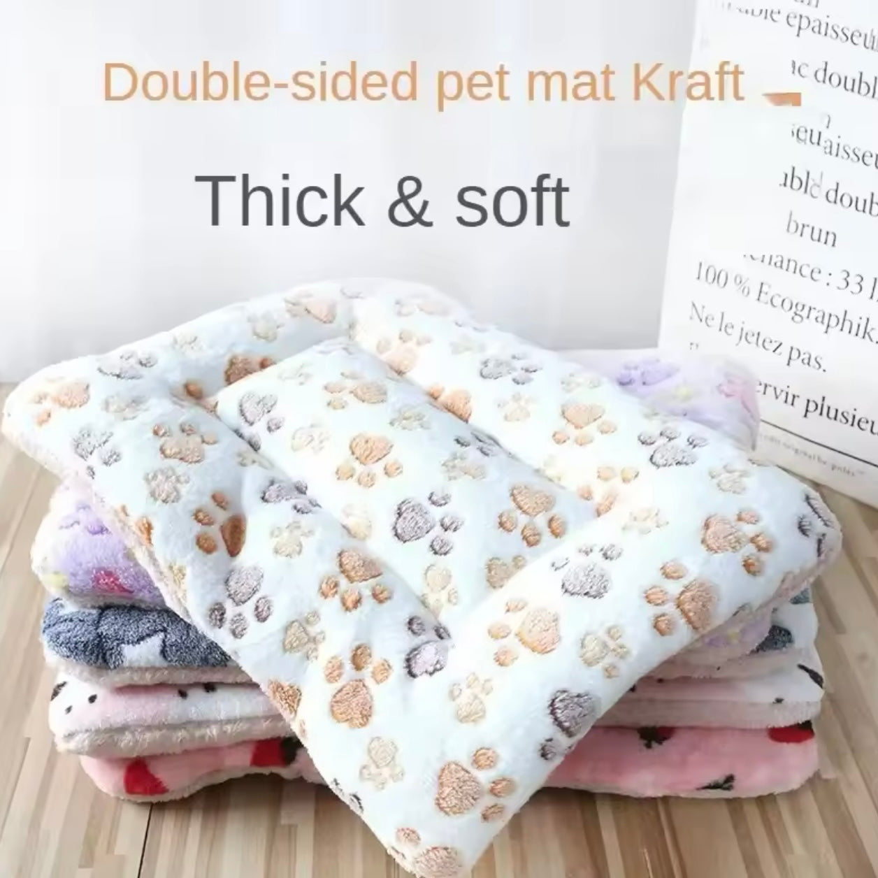 Double Layer Pet Warm Blanket