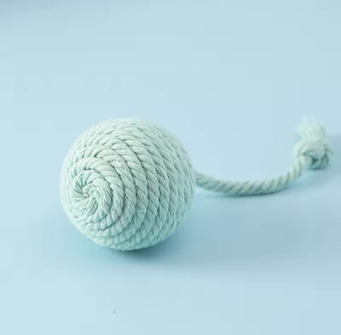 Yarn Ball Cat Toy Game With String