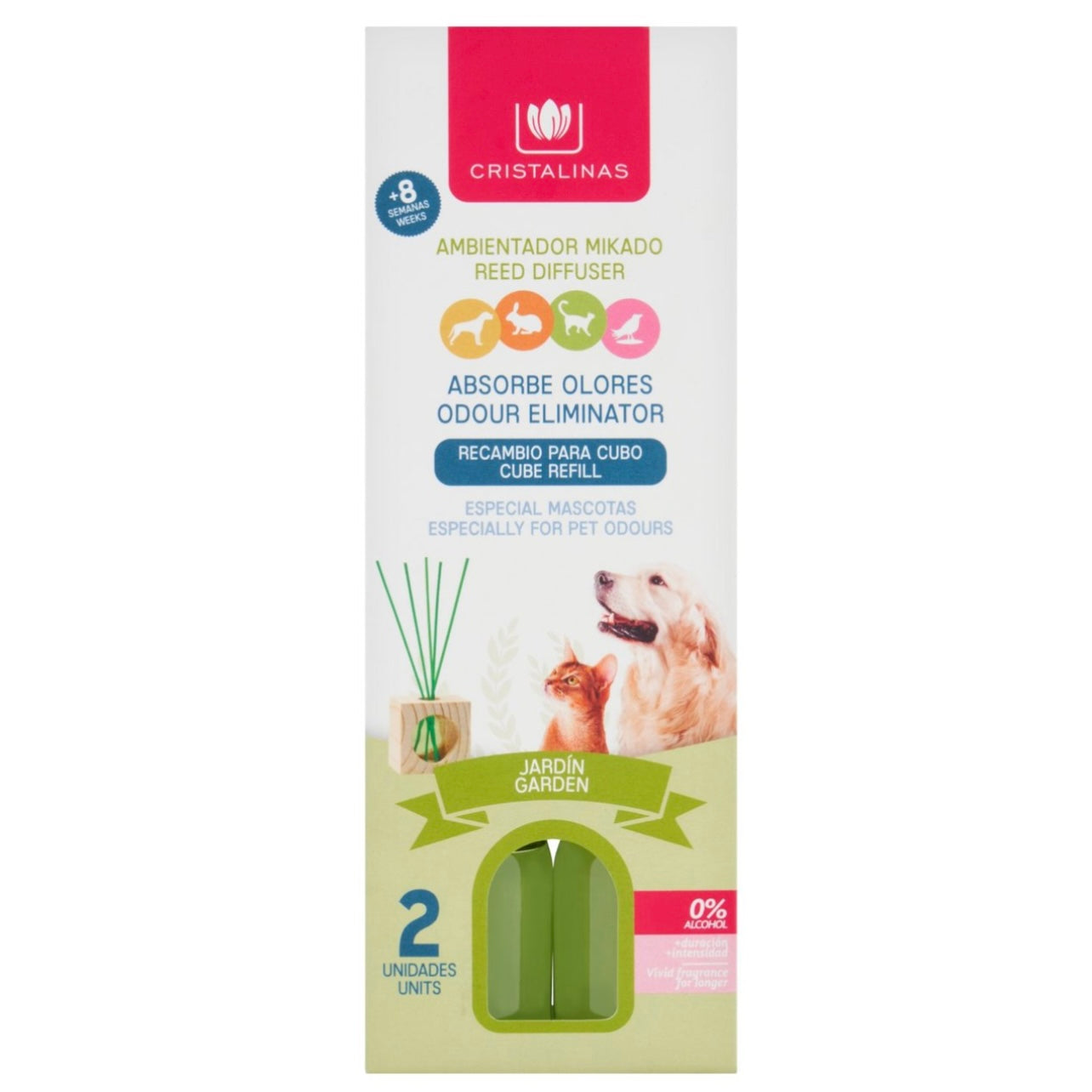 (REFILLS) Pet Friendly Odour Eliminator Reed Diffuser 2 x 30ml