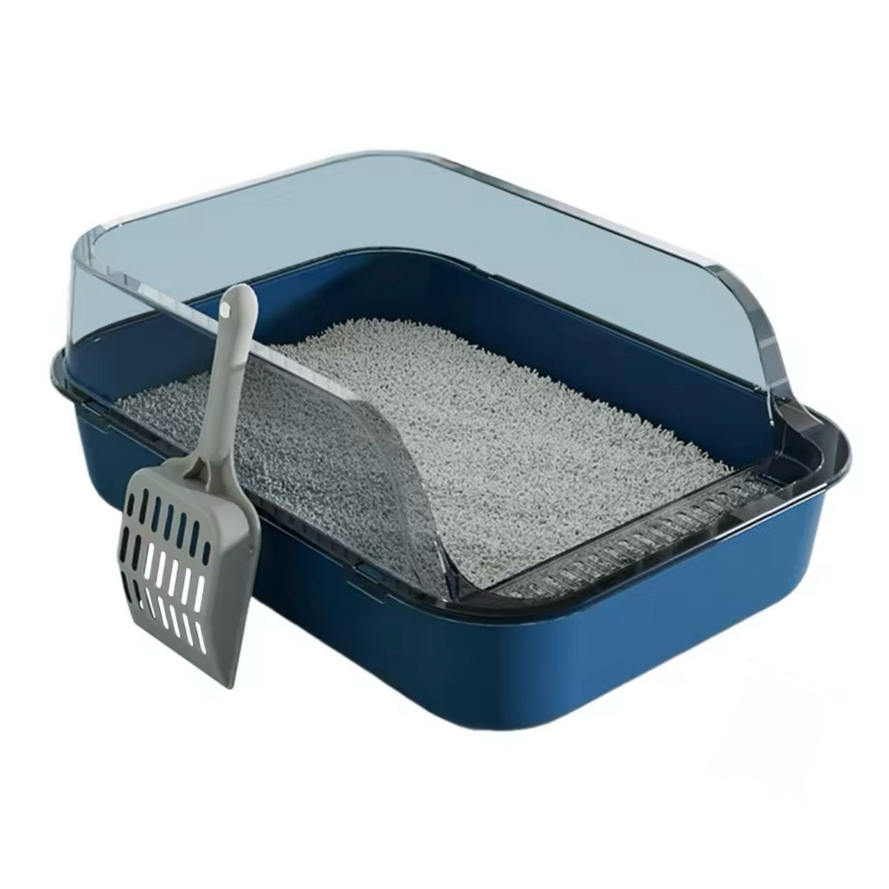 Open Cat Litter Tray (Scooper Included)