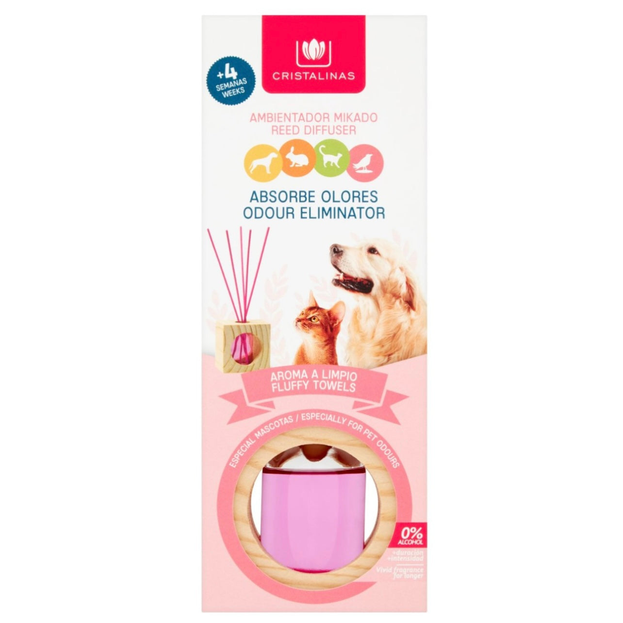 Pet Friendly Odour Eliminator Reed Diffuser 30ml