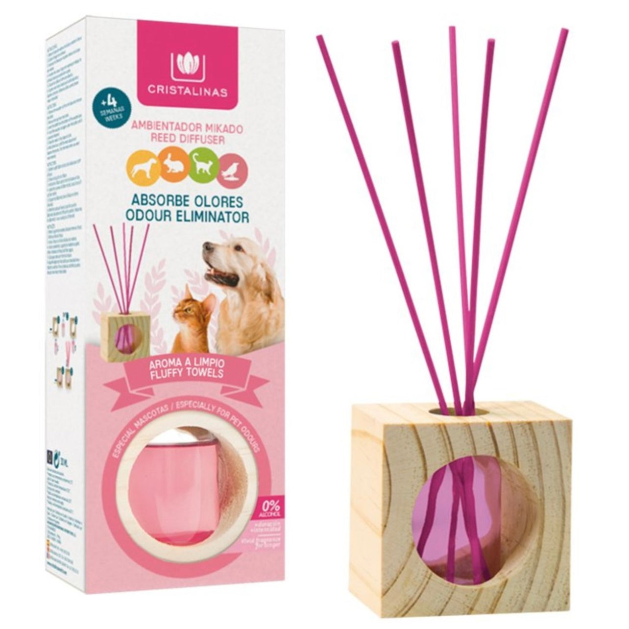 Pet Friendly Odour Eliminator Reed Diffuser 30ml