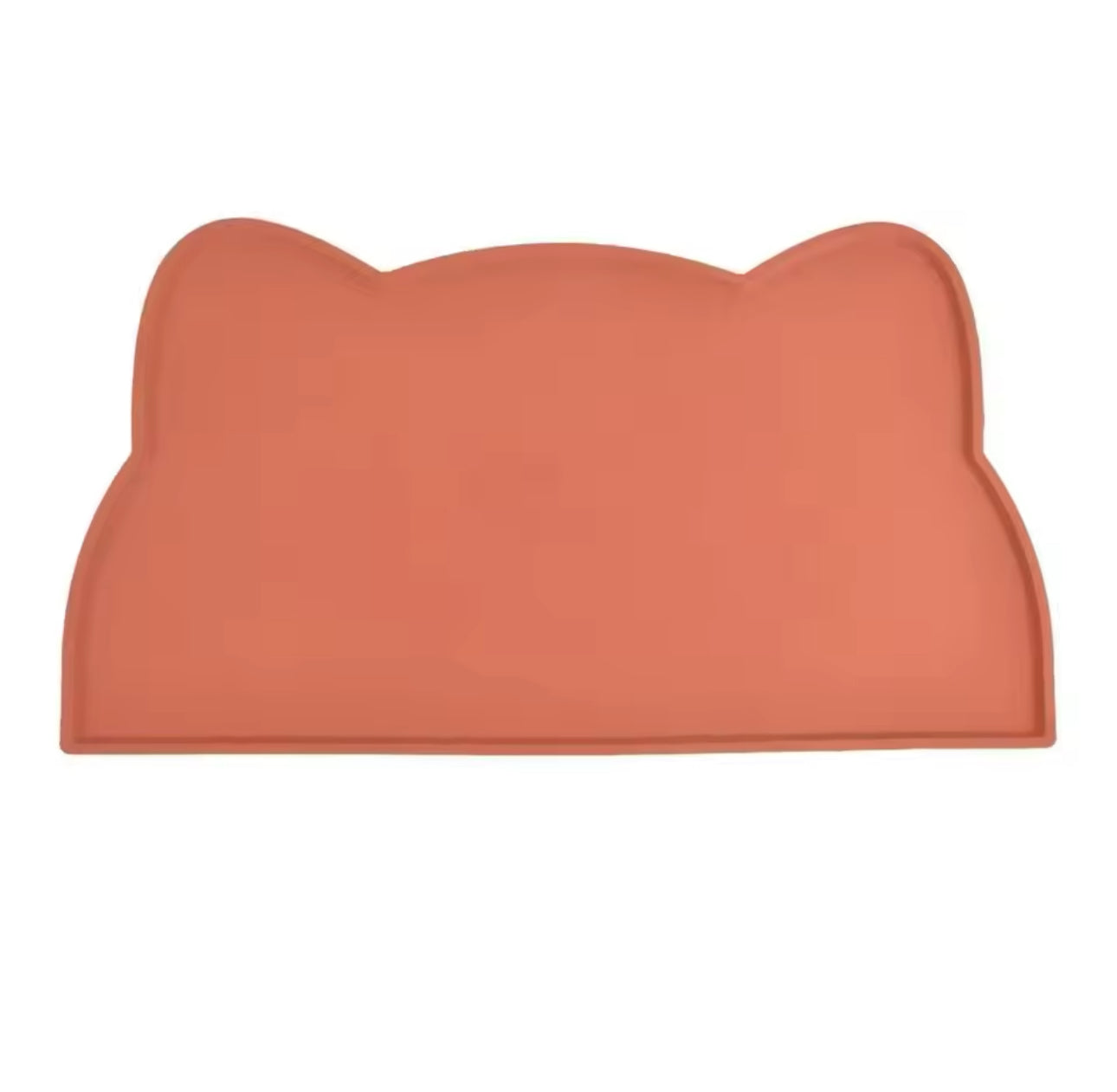 Easy Clean Mat Bowl Non-Slip Silicone Food Pad (cat design)