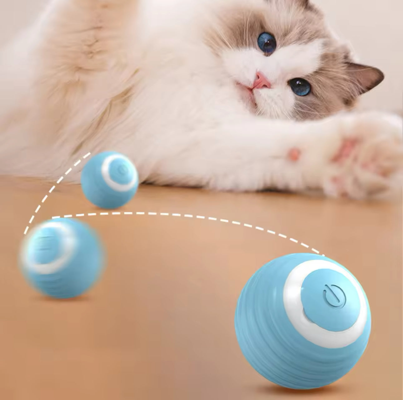 Cat Interactive Ball Smart Cat Toy Automatic Rolling Ball