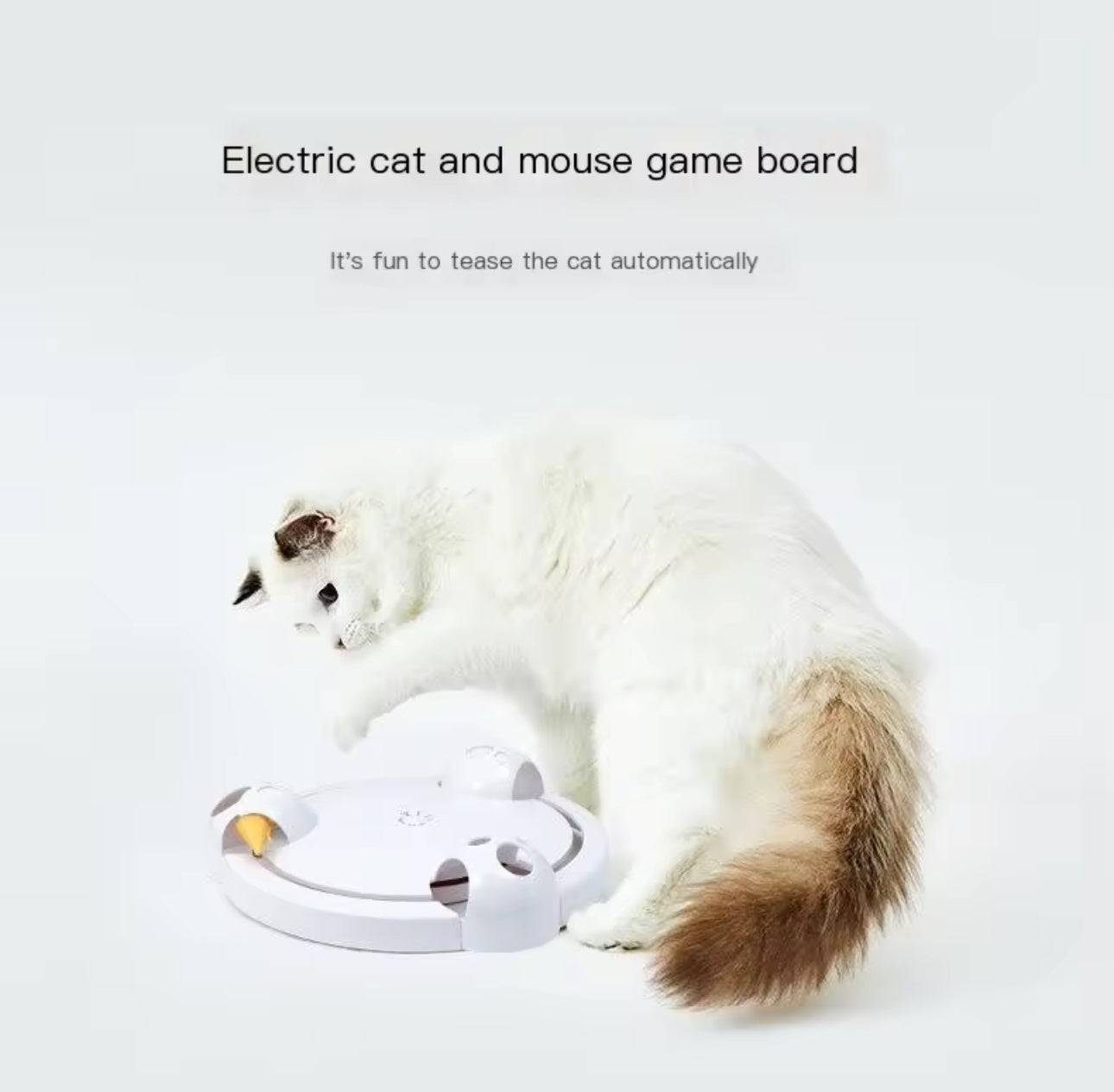 Catching Mouse Cat Toy - Automatic Toy Adjustable Speed