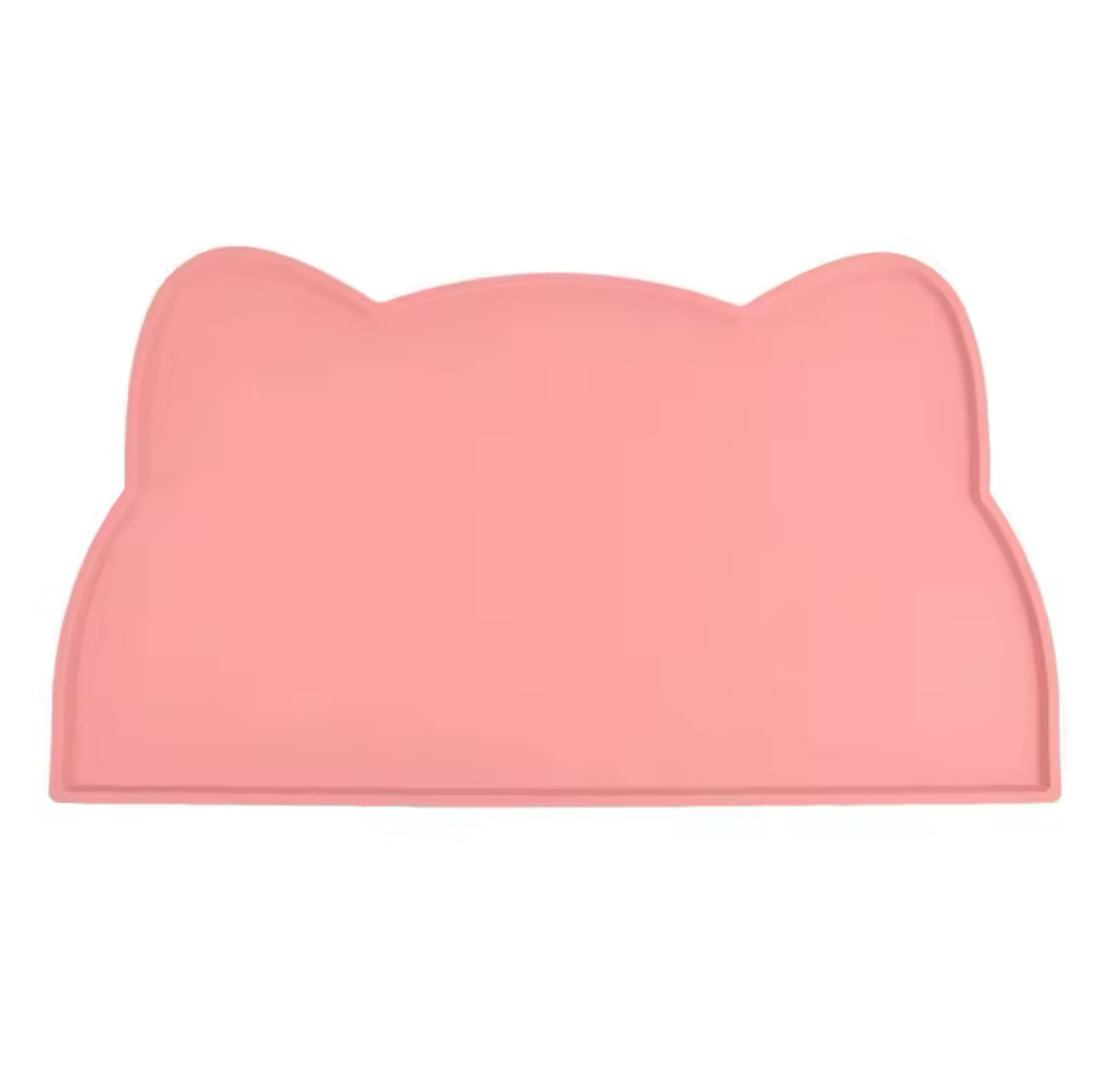 Easy Clean Mat Bowl Non-Slip Silicone Food Pad (cat design)