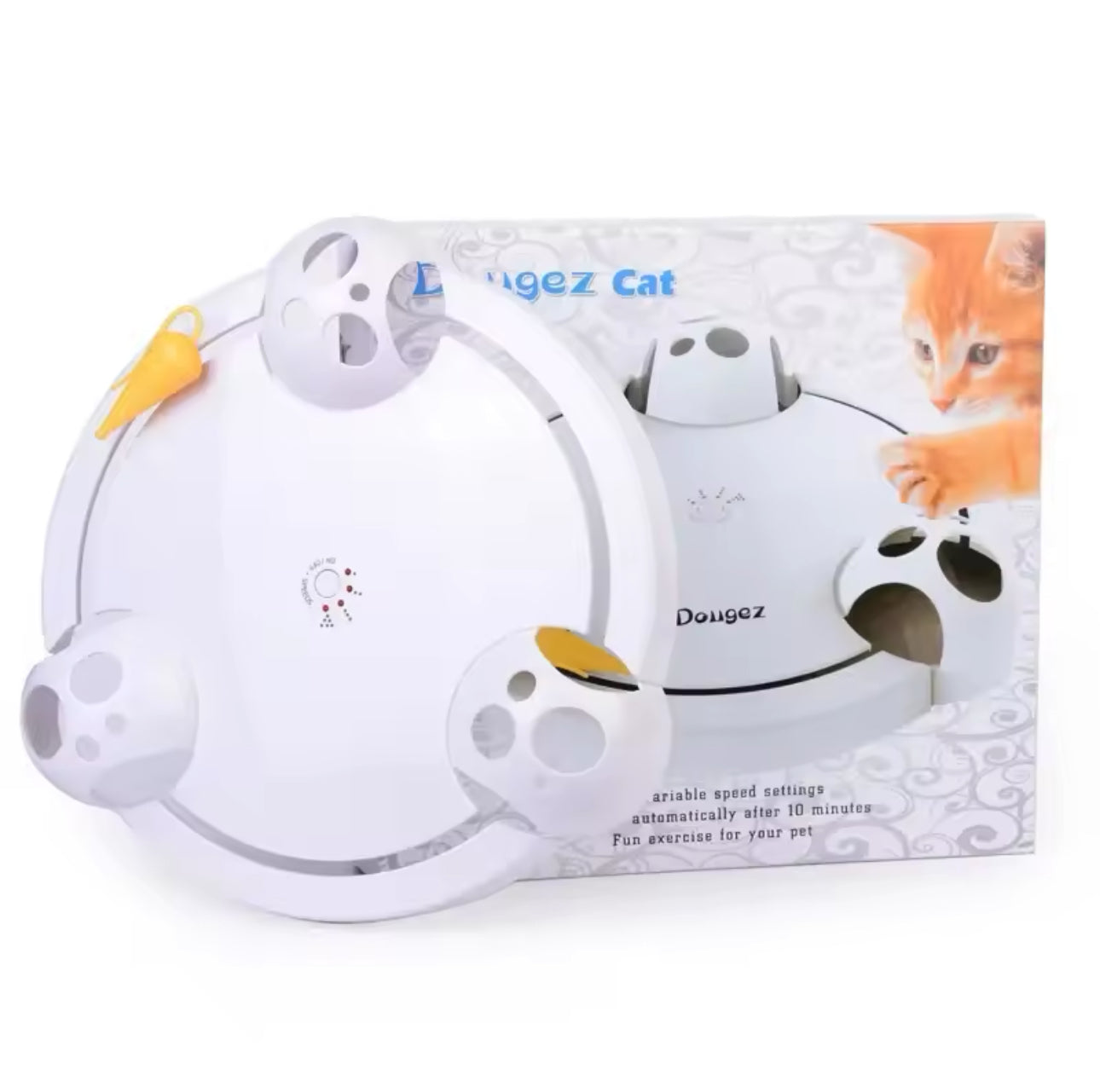 Catching Mouse Cat Toy - Automatic Toy Adjustable Speed