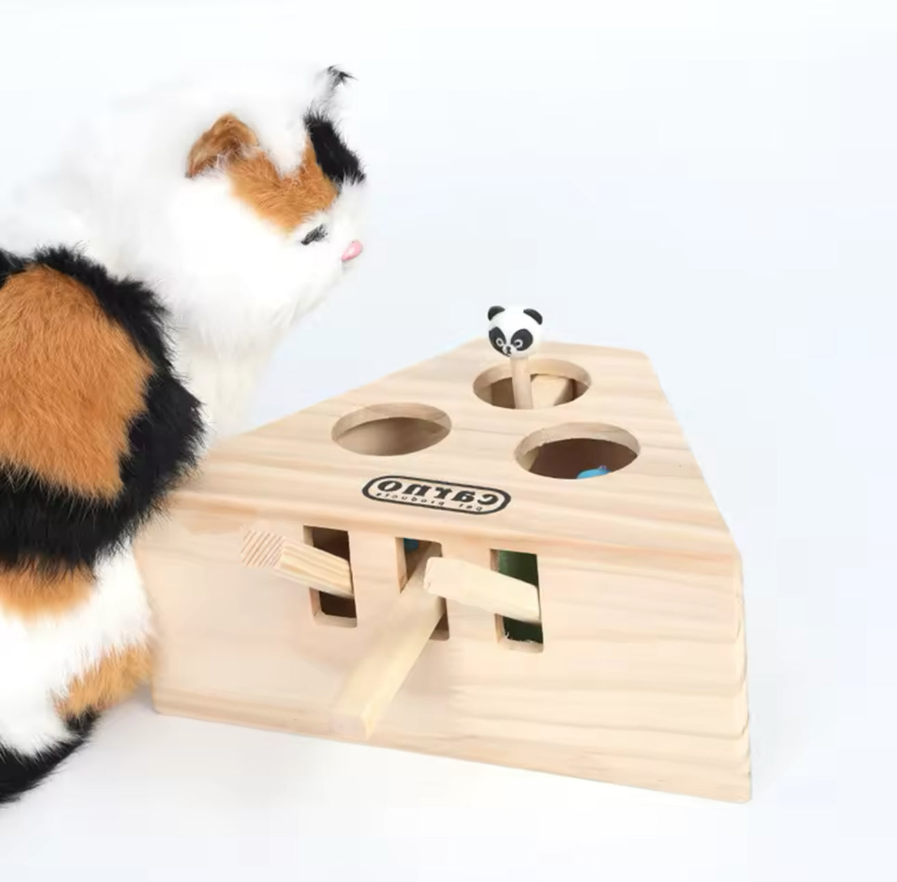 Peek-A-Boo Cat Interactive Puzzle Toy