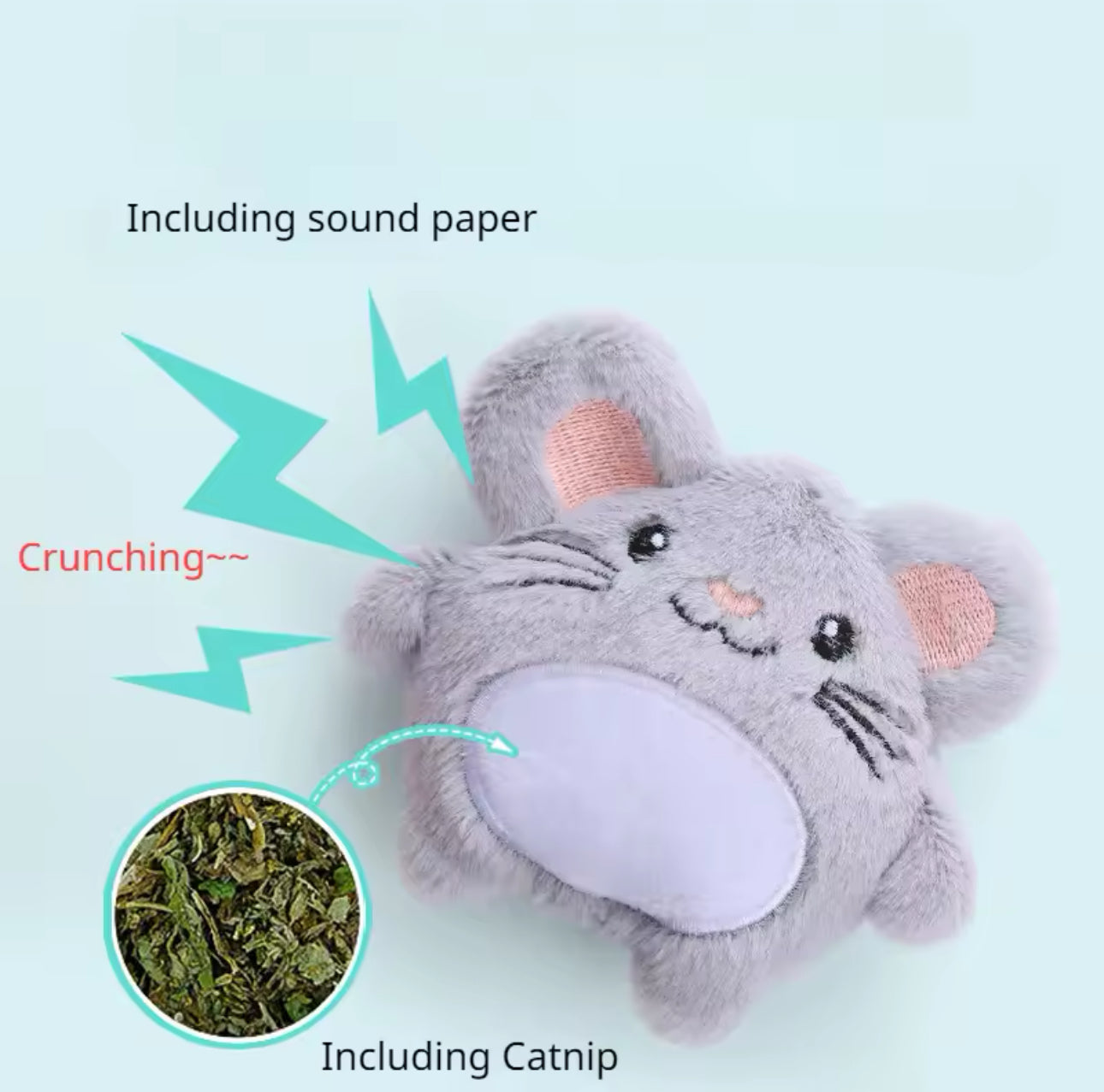 Catnip Plush Cat Toys Animals