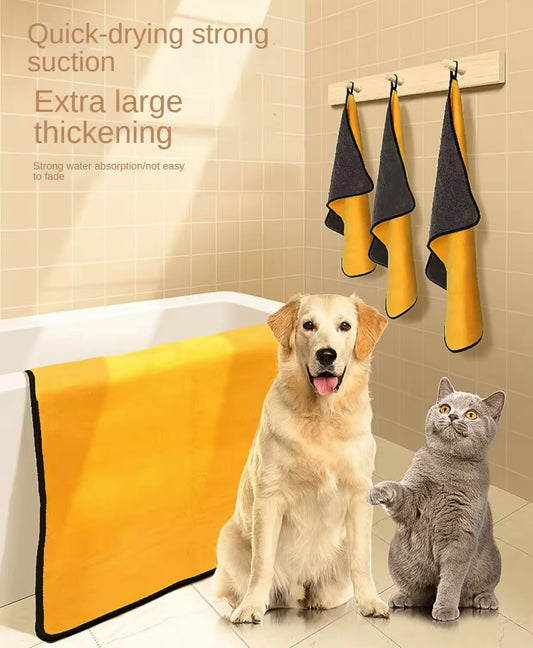 Microfibre Pet Towel Bathing Cloth