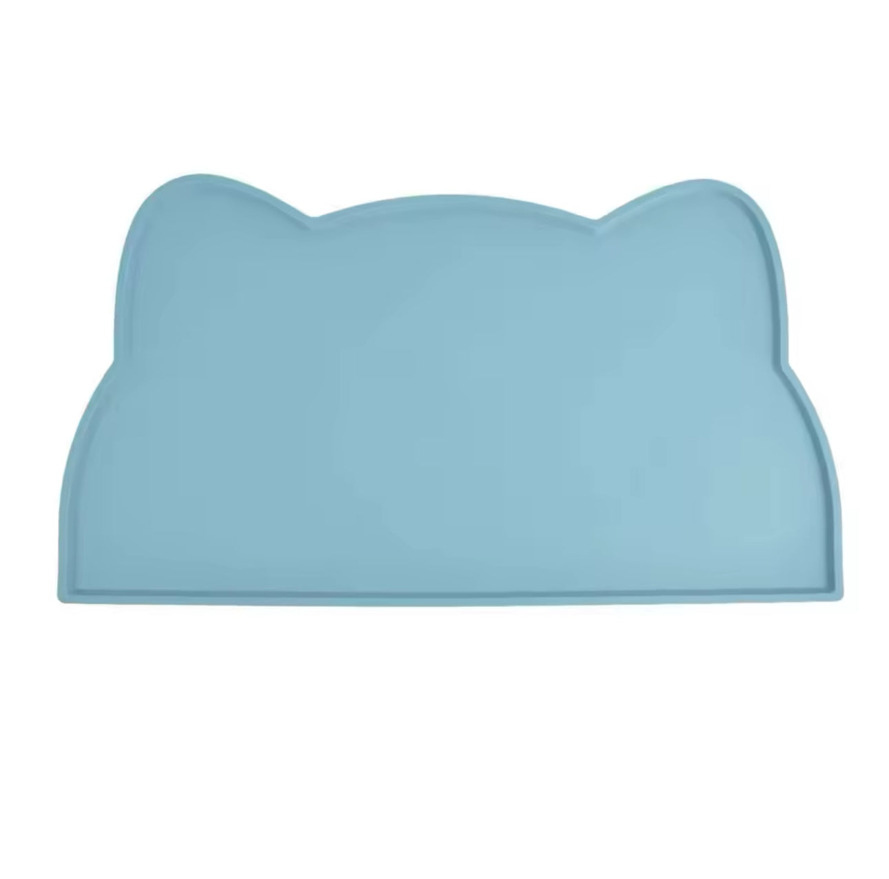 Easy Clean Mat Bowl Non-Slip Silicone Food Pad (cat design)