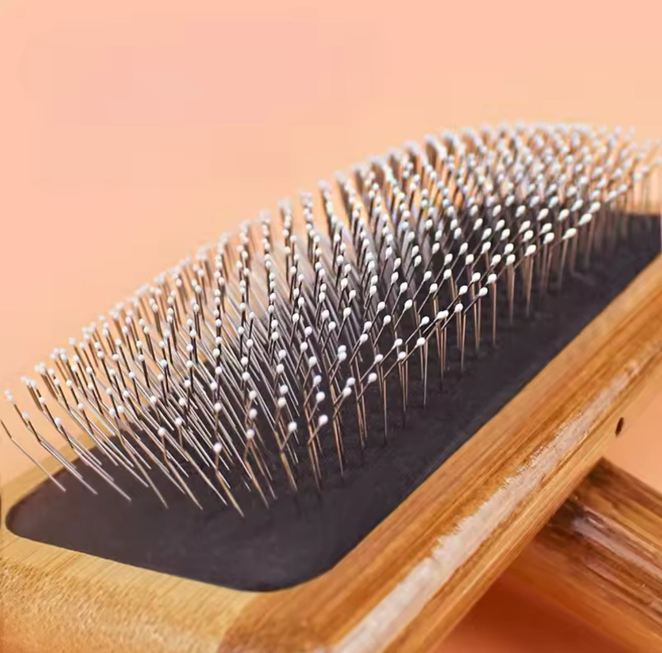 Cat Comb Solid Wood Brush for Pet hair - Massage Cat Brush