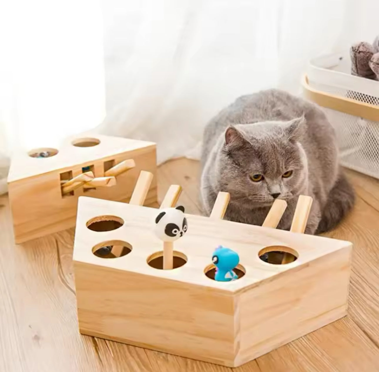 Peek-A-Boo Cat Interactive Puzzle Toy